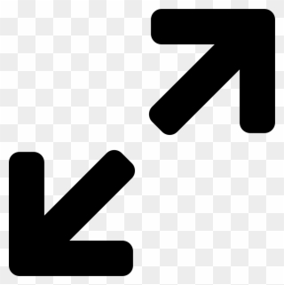 Expand Arrows Free Icon - Maximise Icon Clipart