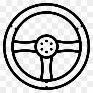 Power Icon Steering - Steering Wheel Clipart
