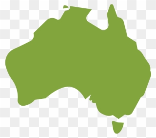 The Most Vulnerable Are Kangaroos, Wallabies, Wombats, - Map Of Australia Clipart