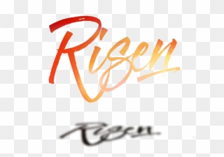 Risen - Calligraphy - Calligraphy Clipart