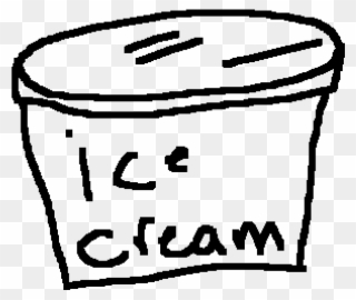 Ice Cream - Drawing Clipart