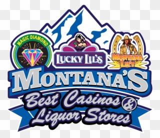 Montana's Best Casinos Logo - Lucky Lil's Clipart