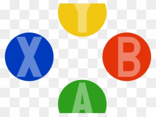 Buttons Clipart Xbox - Xbox Controller Button Colors - Png Download