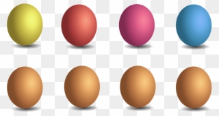 Egg Colorful Easter Eggs Png Image - Egg Color Png Clipart