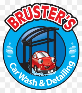 Free Brusters Car Wash With Car Detailing Logo - Logo Car Wash Clipart