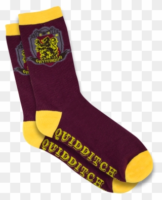 Harry Potter Socks Golden Snitch - Sock Clipart