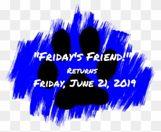 Dog Adoption - Blue Paw Clipart