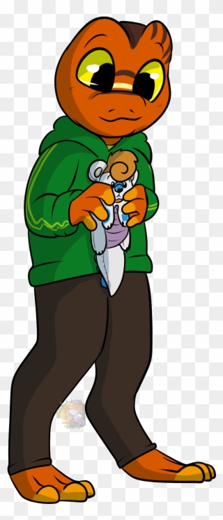 C Froggy Hold Plush - Cartoon Clipart