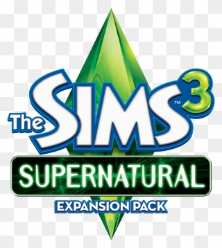 Sims 3 Supernatural Logo Clipart