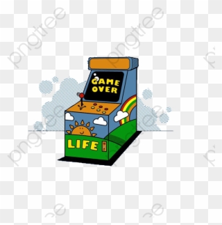 The Cartoon Game Failed Video Games Clipart Portable - Video Game Arcade Cabinet - Png Download