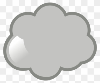 Cloud Clipart Internet Cloud - Heart - Png Download