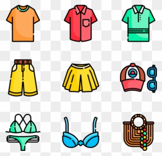 Summer Clothing Clipart