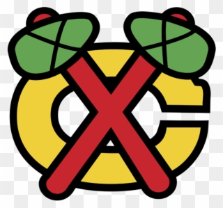 Chicago Blackhawks Side Logo Clipart