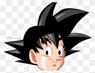 Goku Clipart Face - Goku Head Transparent - Png Download