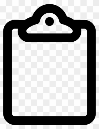 Png File Svg - Clip Board Logo Transparent Png