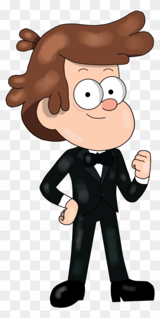 4eyez95 On Twitter - Gravity Falls Dipper In A Suit Clipart