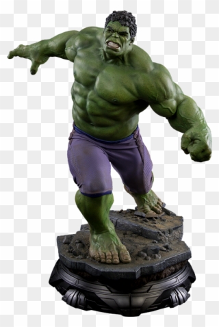 Hulk Avengers Png - Hulk Sideshow Maquette Avengers Age Of Ultron Clipart