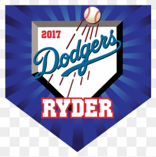 Home Plate Clipart Baseball Stripe - Los Angeles Dodgers - Png Download