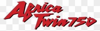Africa Twin 750 01 Logo Png Transparent - Africa Twin 750 Logo Clipart