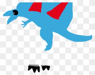 Super Spino Is A Spinosaurus That Drank Super Water Clipart