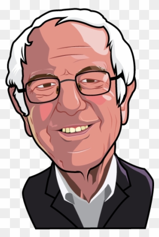 Bernie Sanders Illustrated - Bernie Sanders No Background Clipart