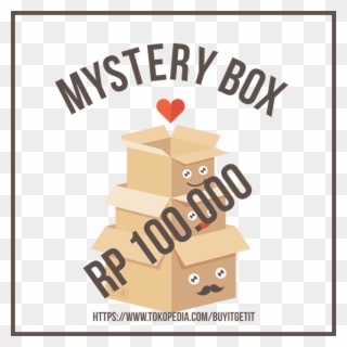 Mystery Box Rp - Illustration Clipart