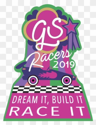 Gs Racer 2019 Dream It, Race It Patch Clipart