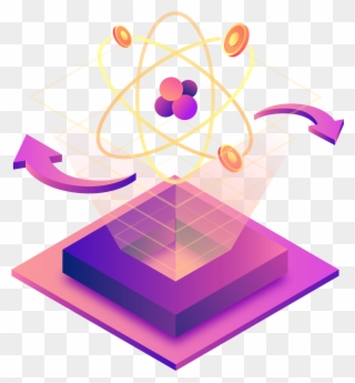 Atomic Swaps - Illustration Clipart