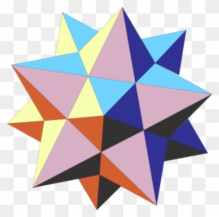 First Stellation Of Dodecahedron - Малый Звездчатый Додекаэдр Clipart