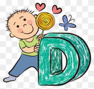 For Kids Alphabet Illustration Cartoon Boy Transprent - Funny Alphabet Clipart