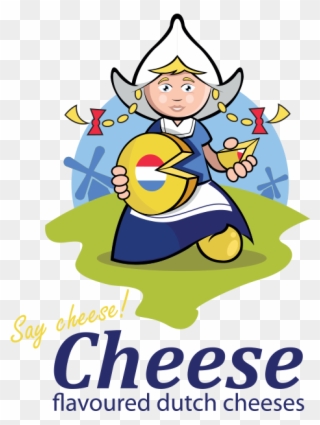 Dutch-cheese - Cartoon Clipart