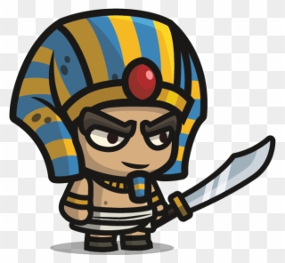 10 Nobody's Hero - 2d Sprites Character Egypt Clipart