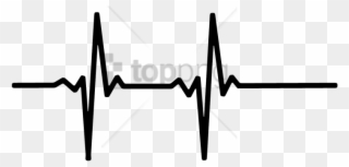 Black And White Heartbeat Monitor Clipart