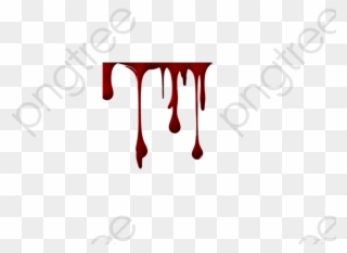 Blood Drip Clipart - Blood Effects Download - Png Download