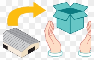Warehouse Clipart Shipping Warehouse - Illustration - Png Download