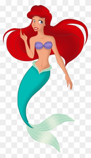 Ariel La Sirena Png , Png Download - Little Mermaid Ariel Drawing Clipart
