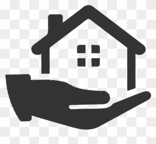 Property Management - Real Estate Location Icon Clipart