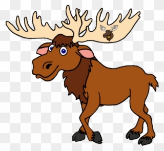 I Made This For Mightymoose To Thank Him For His Hard - Elk Cartoon Clipart