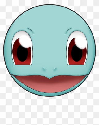 25" Or - Pokemon Squirtle Face Clipart