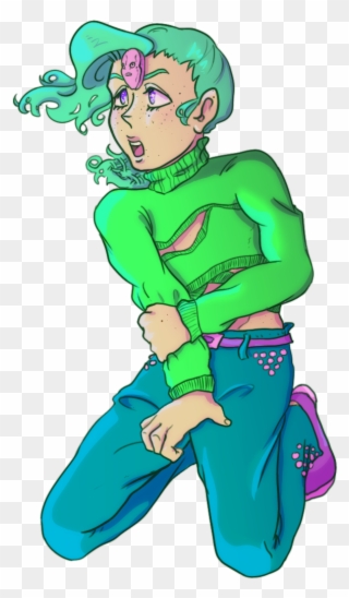 My Doppio For The @jjba Art Discord Draw Pile - Cartoon Clipart