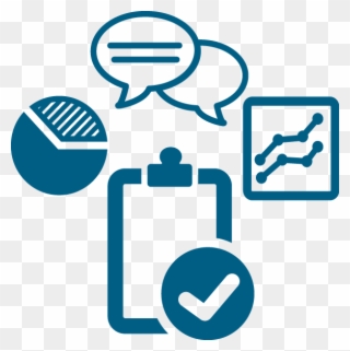 Evaluation Clipart Field Work - Chat Bubble Icon Png Transparent Png