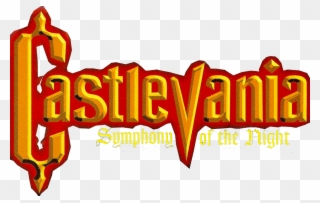 Castlevania Png - Castlevania Symphony Of The Night Logo Png Clipart