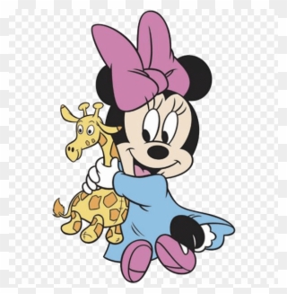 Minnie Mouse Baby Giraffe Clipart