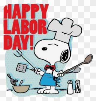Labor Day Clipart Snoopy - Labor Day Clip Art Free - Png Download