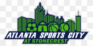 Asc Group Photo, Atlanta Sports City Logo - Atlanta Sports City Clipart