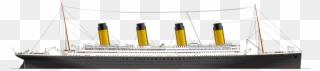 Rms Titanic Water Line , Png Download - Titanic Ship No Background Clipart