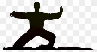 Martial Arts Silhouette Png - Tai Chi Clipart