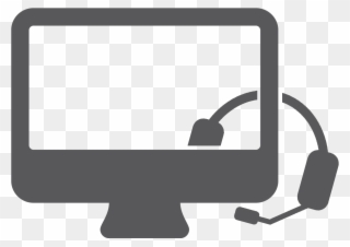 Tech Support Icon Png - Computer Monitor Clipart