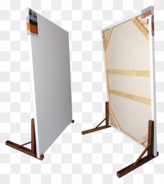 Canvas Stand - Art Easel For Large Canvases Clipart