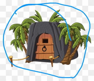 Cave House - Cave House - Illustration Clipart
